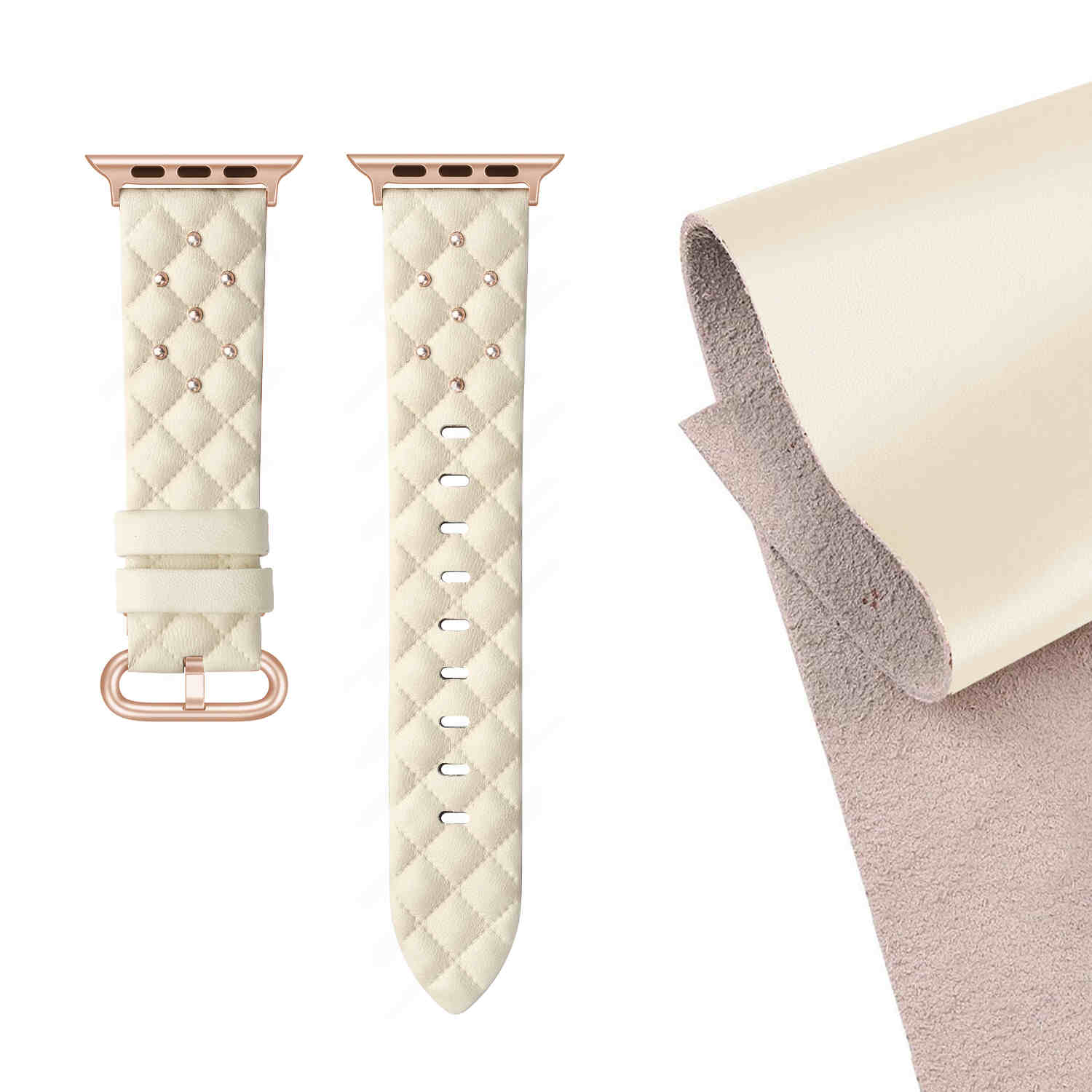womens leather apple watch band