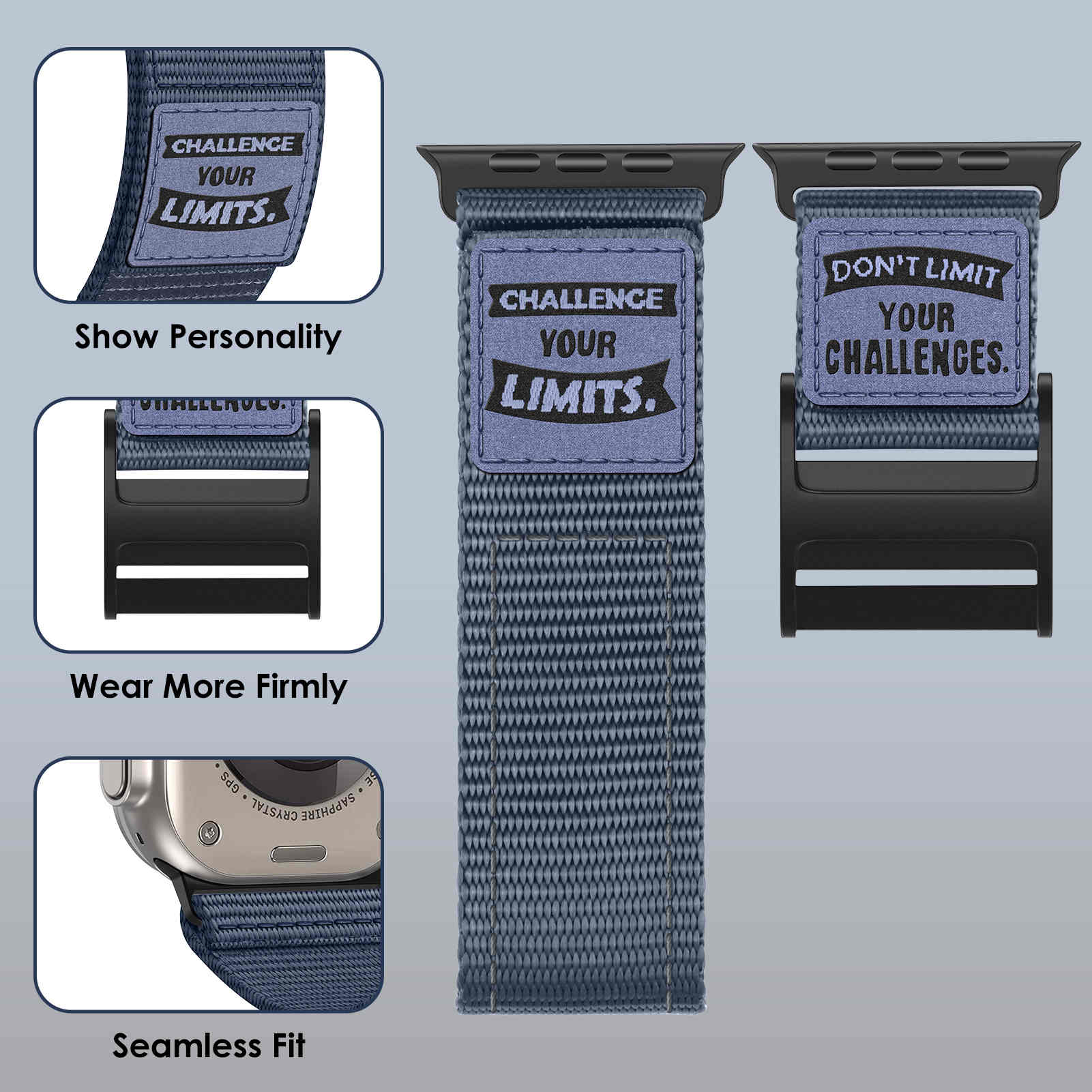 nylon apple watch band